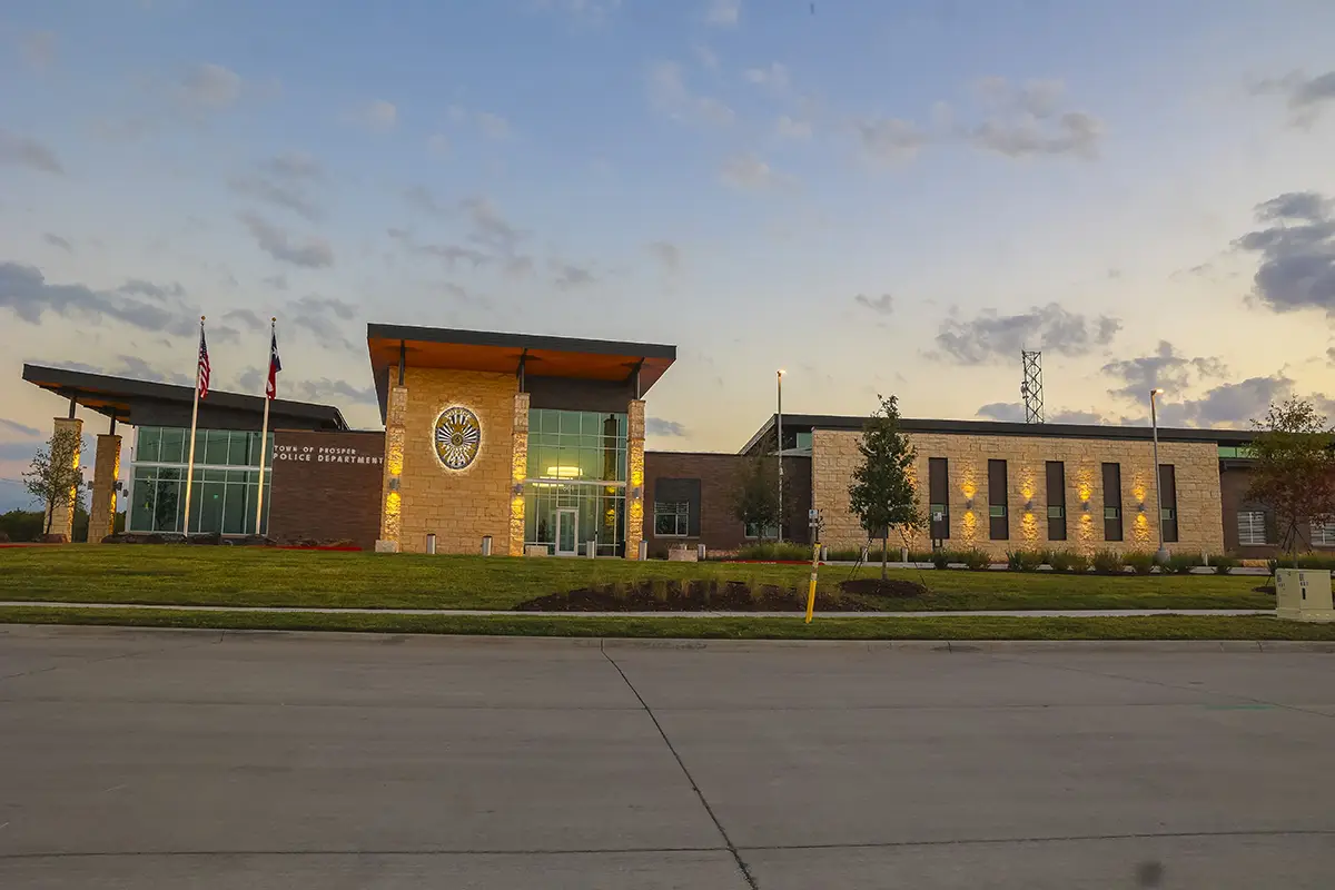 Police HQ in Prosper, TX